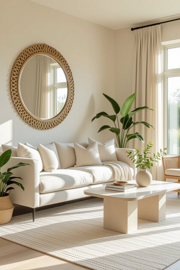 mirrors enhance space illusion