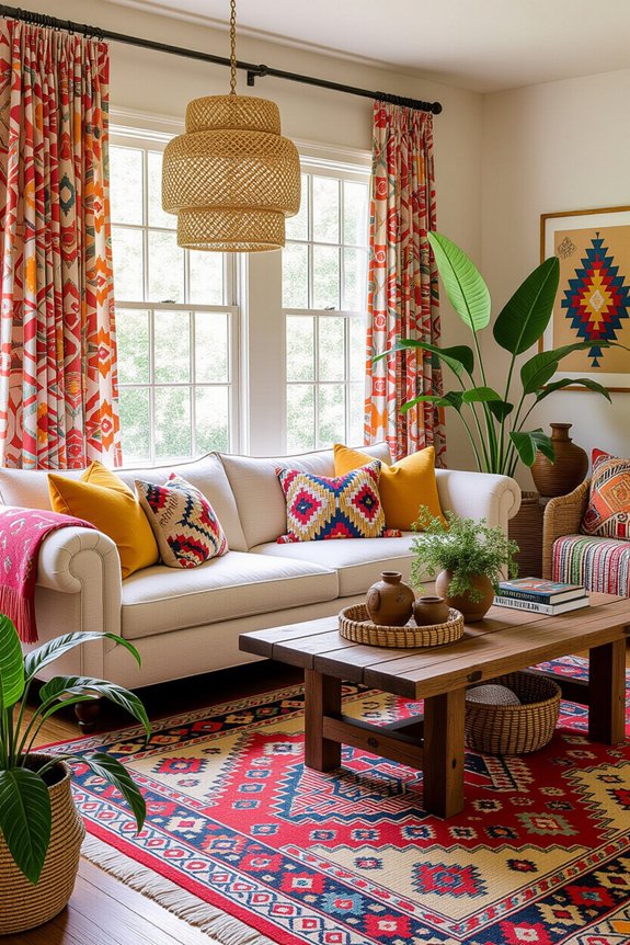 mix bold patterns creatively