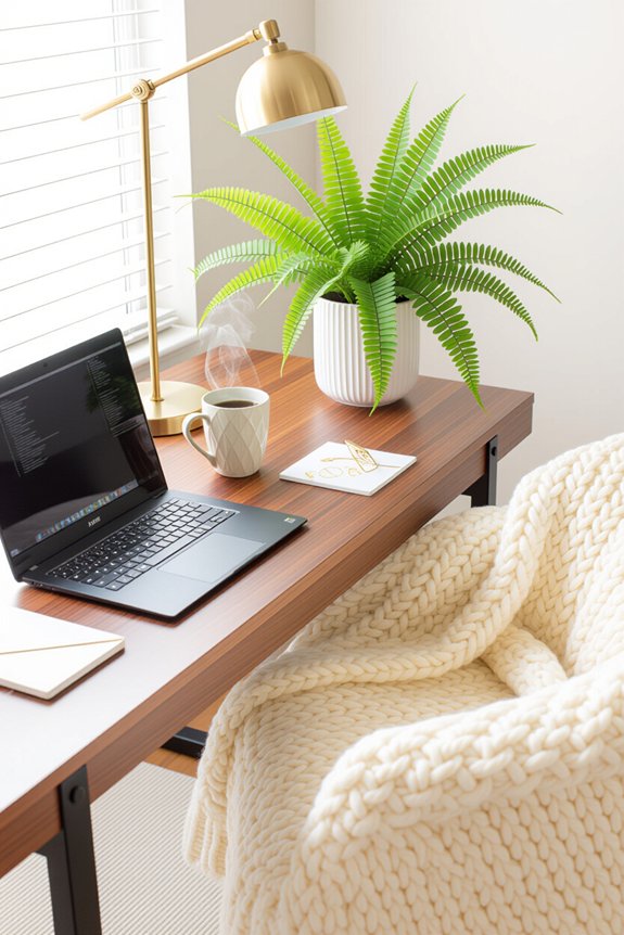 mixing textures for warmth