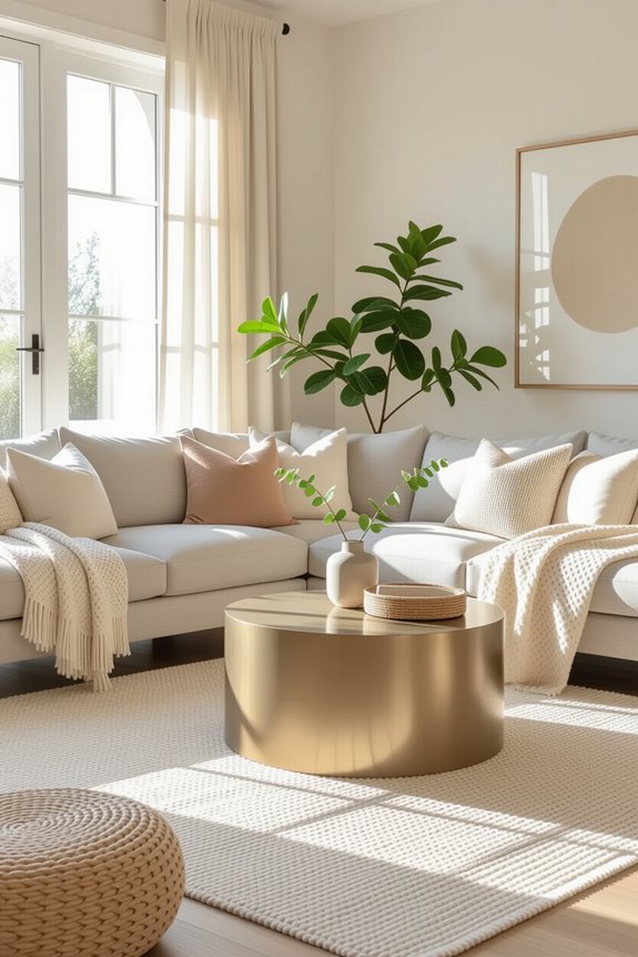mixing warm and cool neutrals