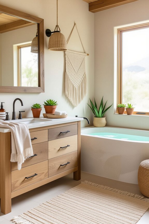 natural materials for tranquility