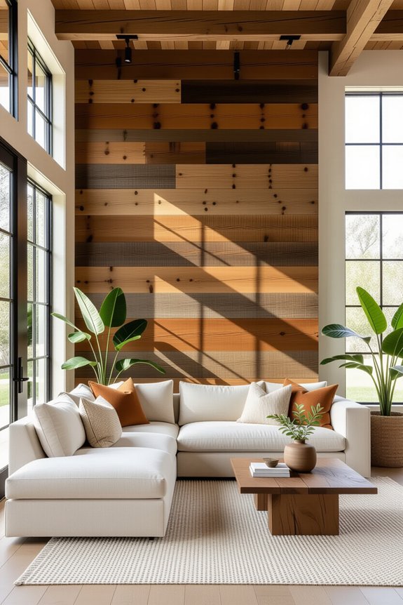 natural materials for walls