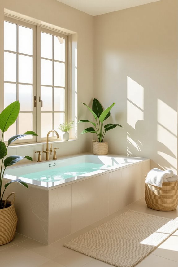 natural stone bathroom elegance