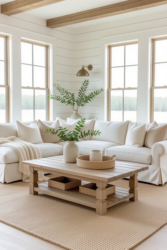 neutral farmhouse decor ideas