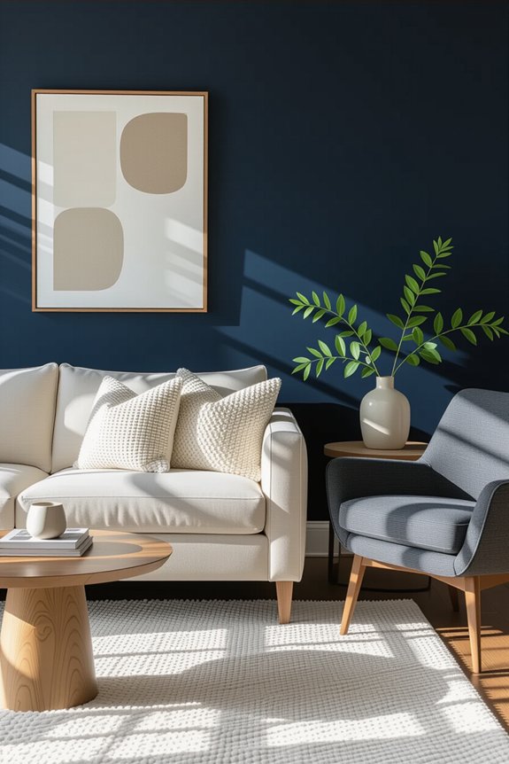 neutral shades enhance room functions