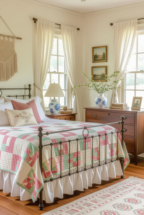 nostalgic vintage bedroom decor