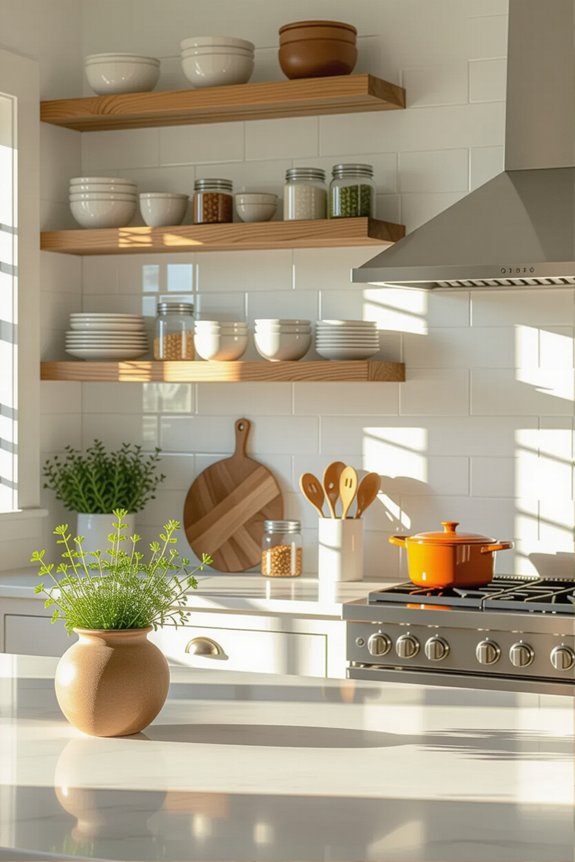 open shelves maintenance tips