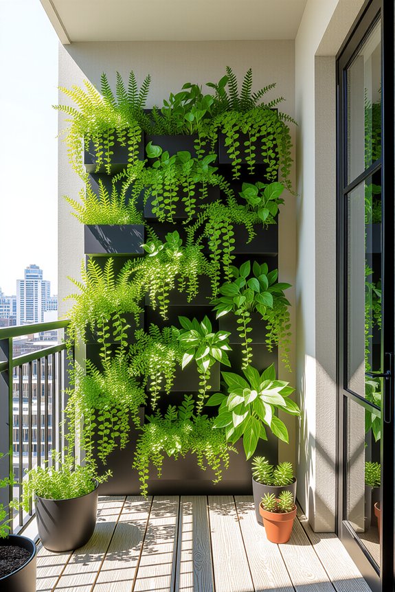 optimal plants for vertical gardens