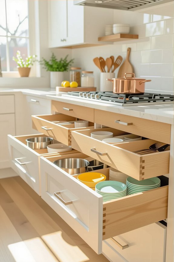 organize kitchen drawers effortlessly
