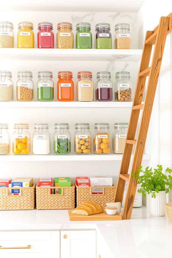 organize pantry for efficiency