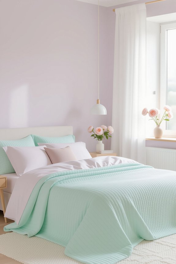 pastel colors for tranquility