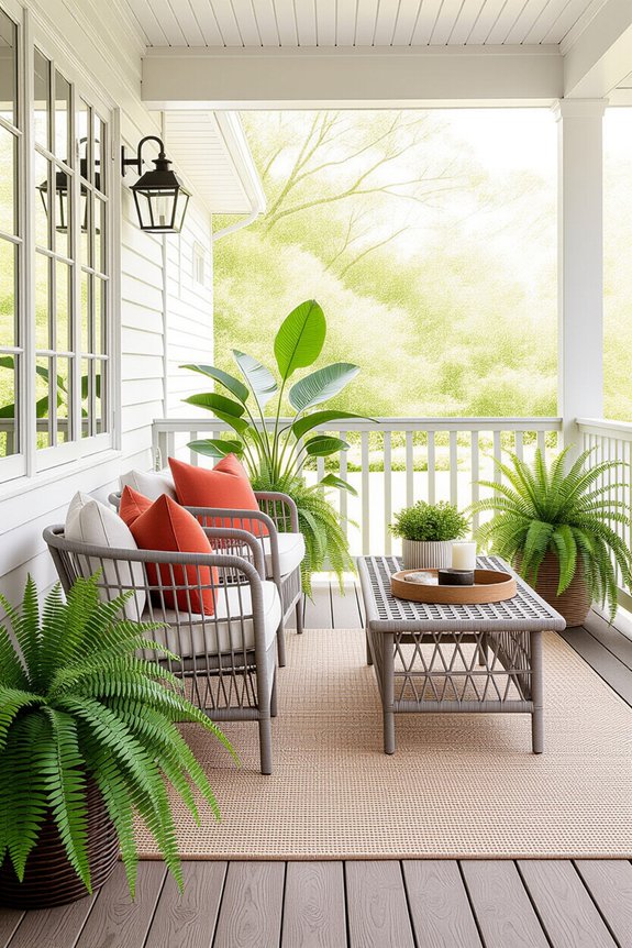 perfect patio furniture sizing