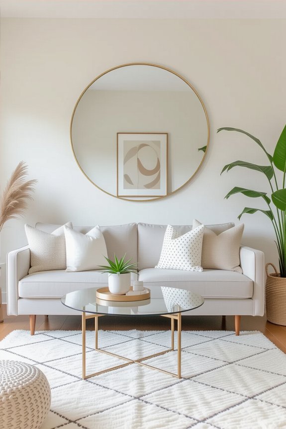 perfectly fitting living room furniture