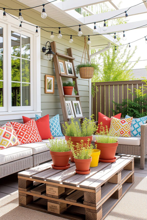 personalized diy patio decor
