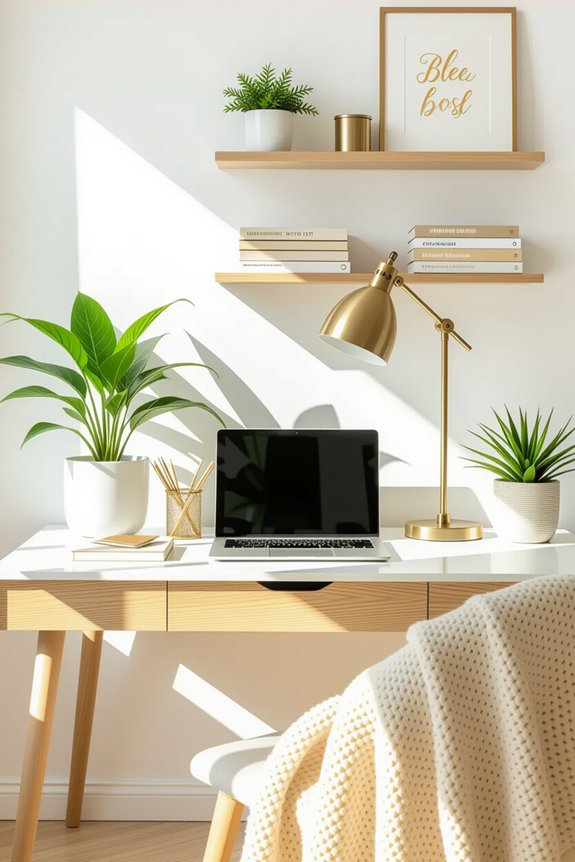 personalized organized creative workspace