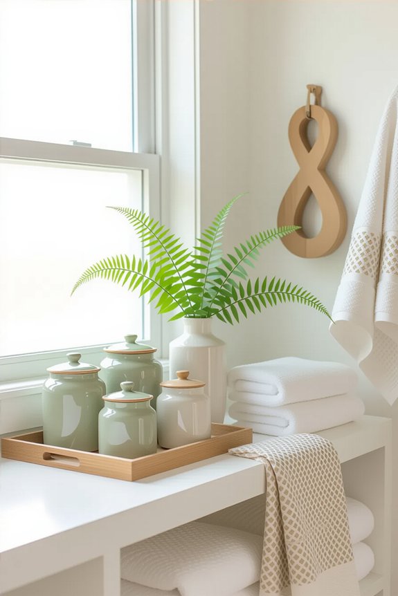 personalized shelves with decor