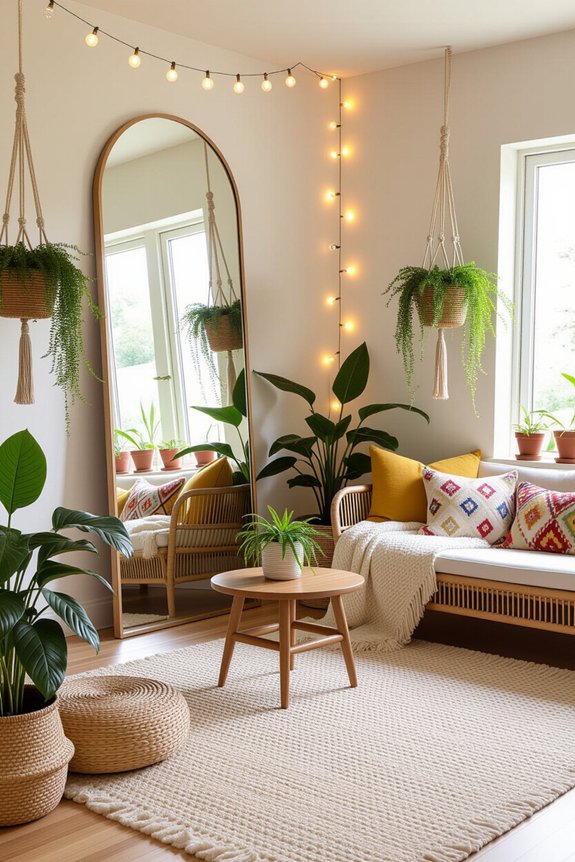 reflect light create space