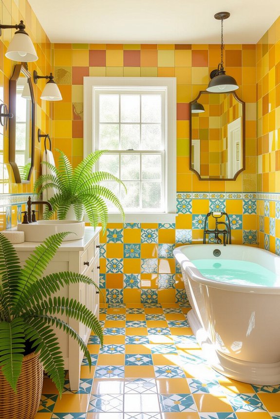 retro tiles add charm