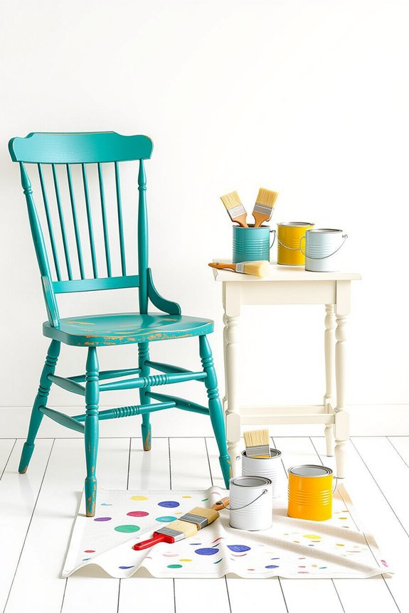 revitalize furniture with paint