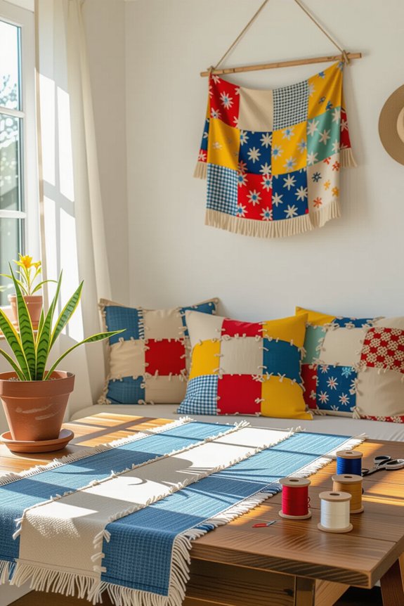 revitalize old fabrics creatively