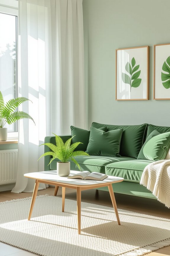 sage green decor tips
