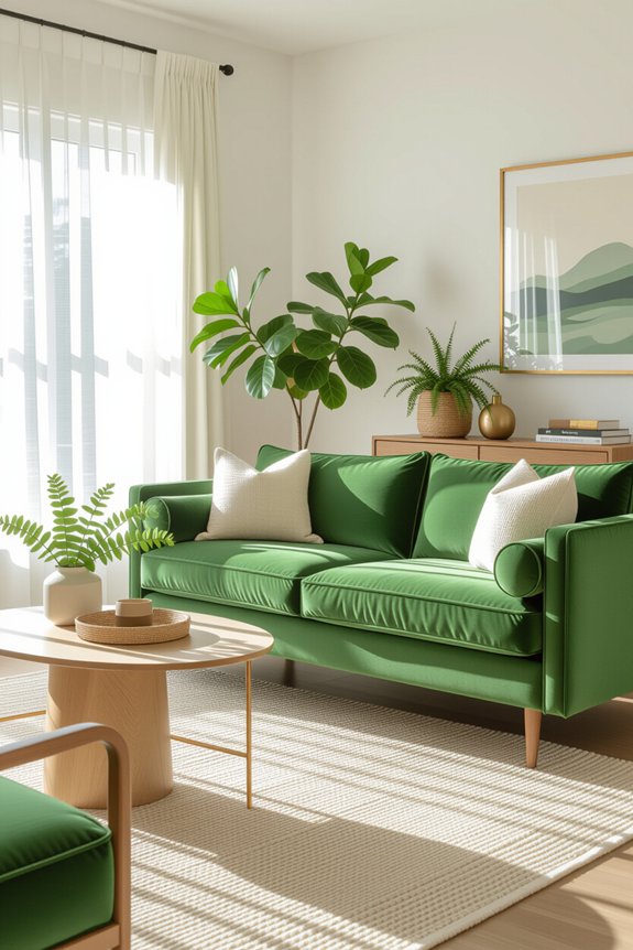 sage green furniture elegance
