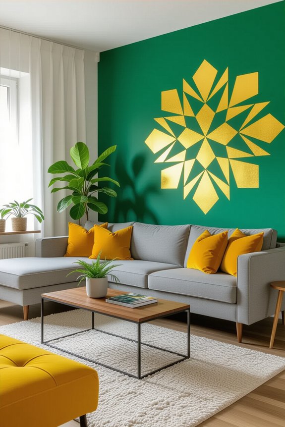 seasonal accent wall transformations