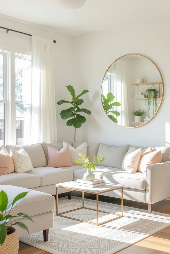 seasonal living room refresh