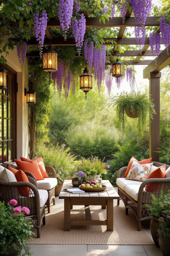 seasonal pergola decor ideas