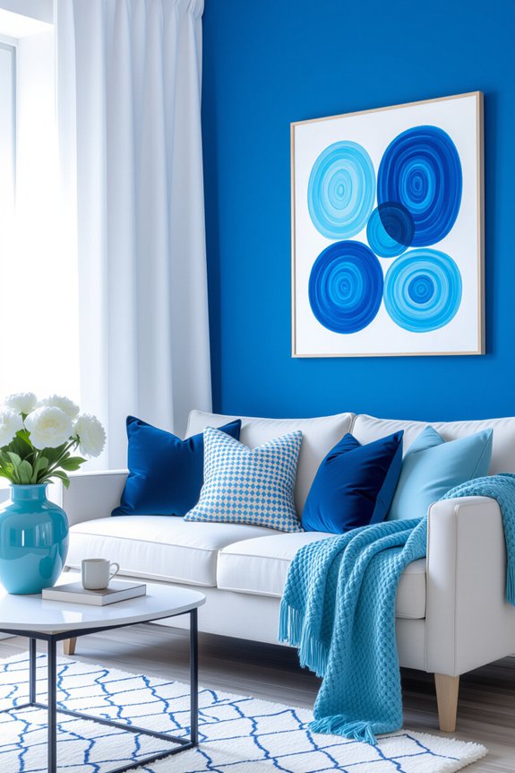 serene versatile blue decor