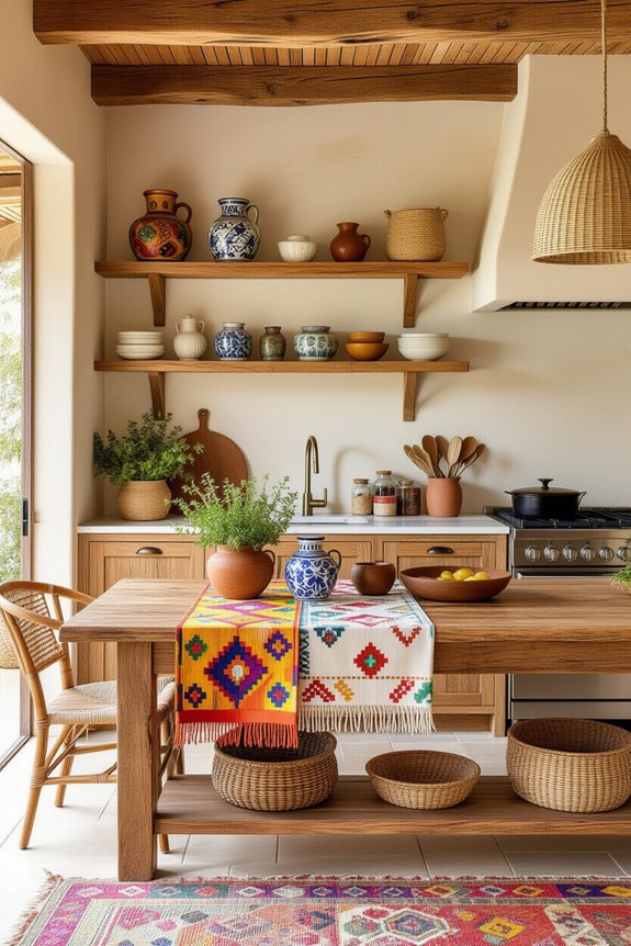 showcase memories in kitchen
