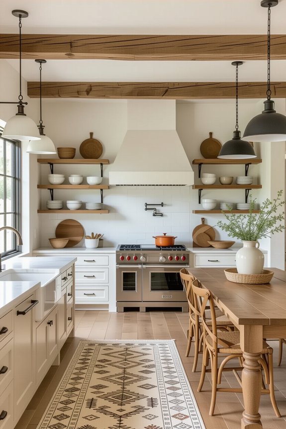 smart organized farmhouse kitchen