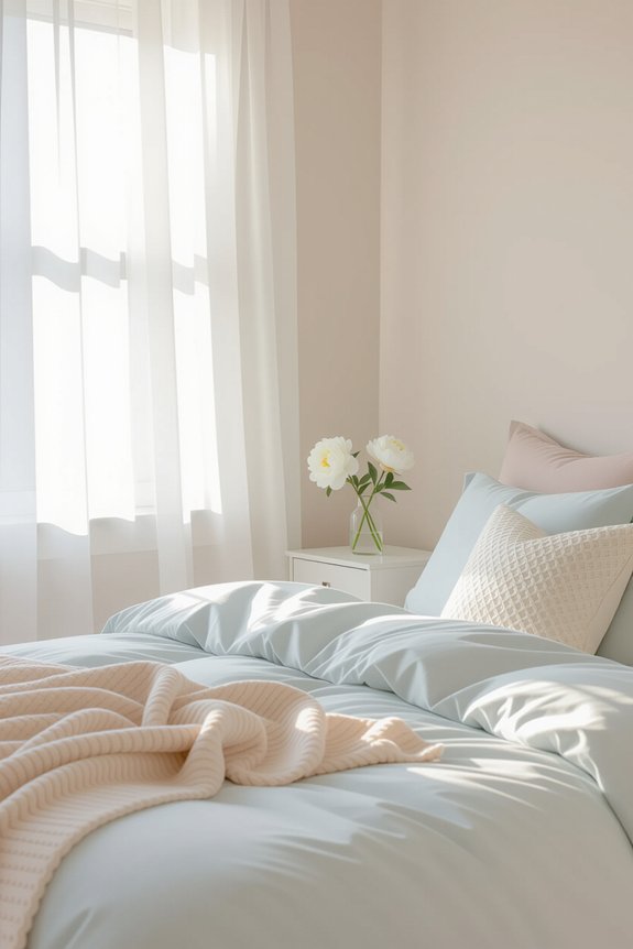 soothing bedroom color palette