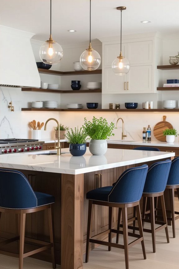 stylish and functional kitchen islands