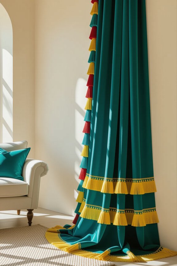 stylish curtain trim ideas
