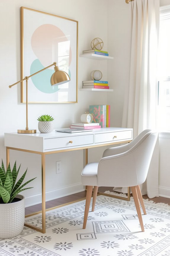 stylish functional home office