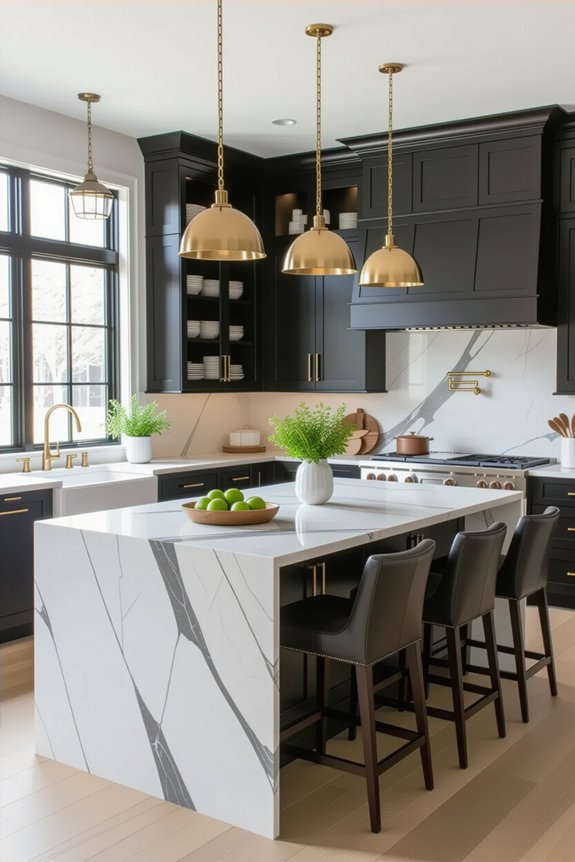 stylish functional kitchen centerpiece