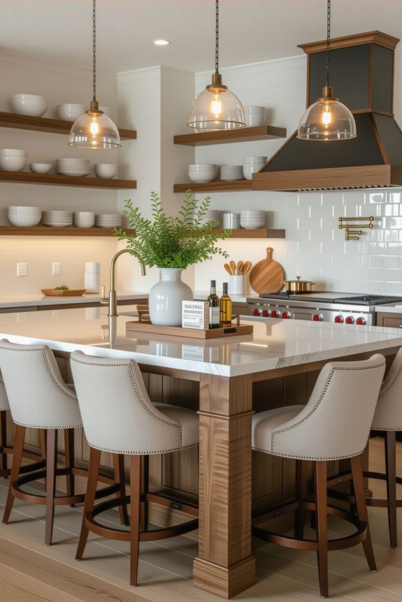 stylish kitchen island accessories