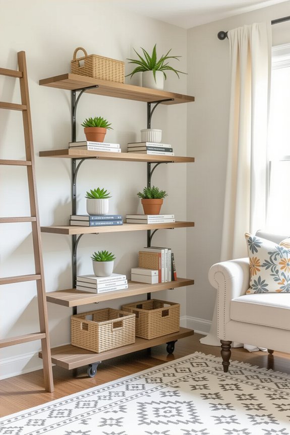 stylish shelving space hacks