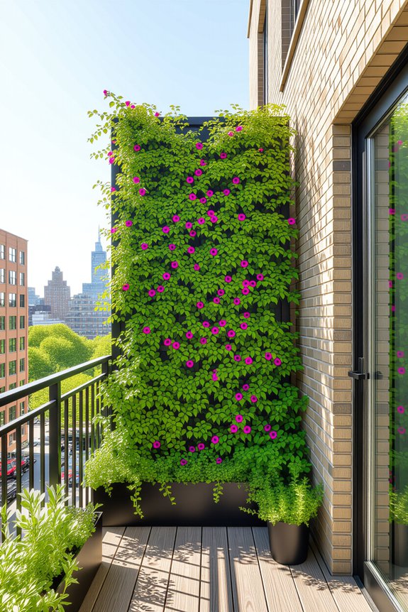 support climbing plants creatively