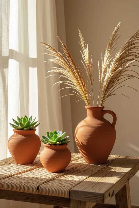 terracotta earthy home style