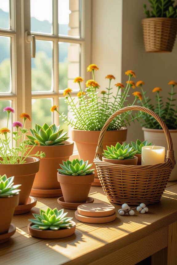 terracotta seasonal decor ideas