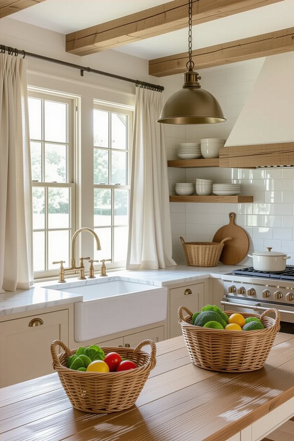 textural harmony in kitchens