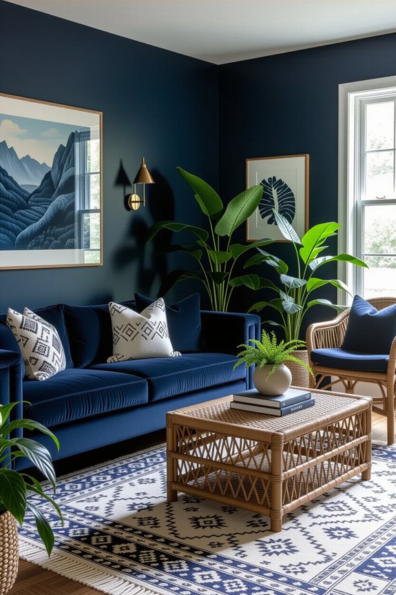 texture enriches dark spaces
