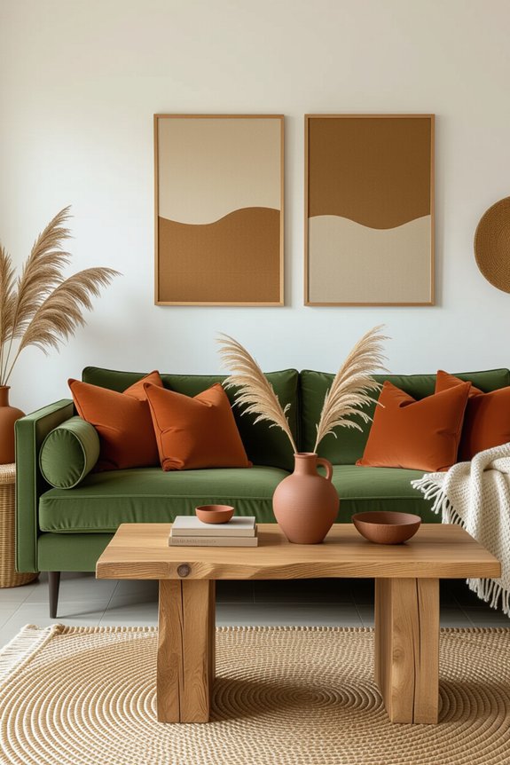 textured warmth enhances decor