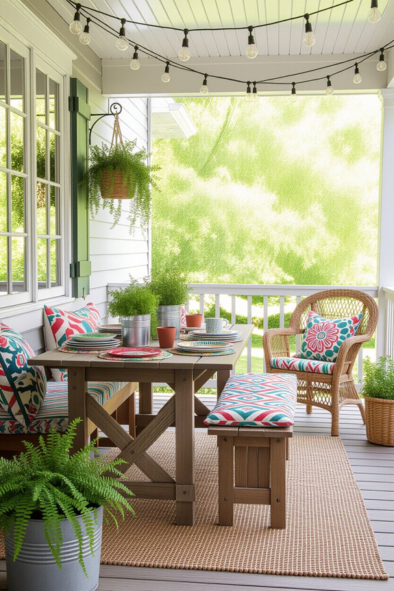 thrifting for unique patio decor