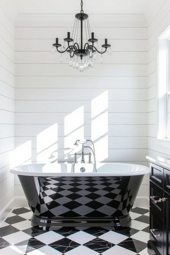 timeless black and white elegance