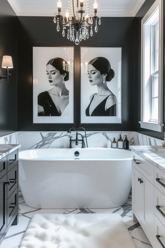 timeless black and white maintenance