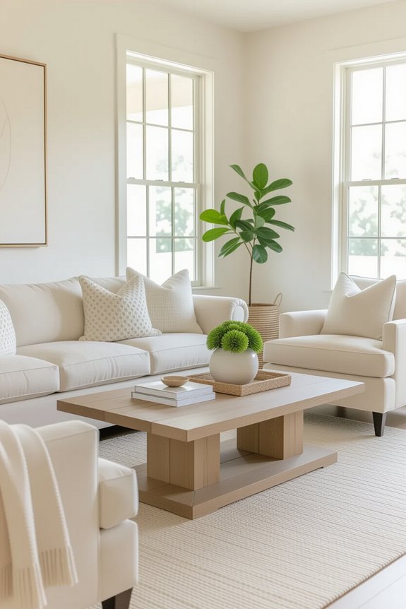 timeless neutral living room