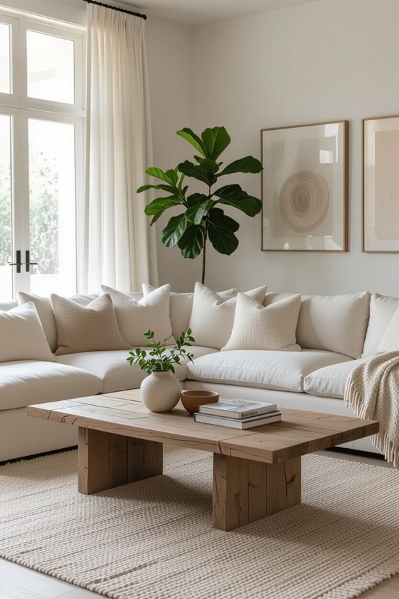 timeless neutral living room